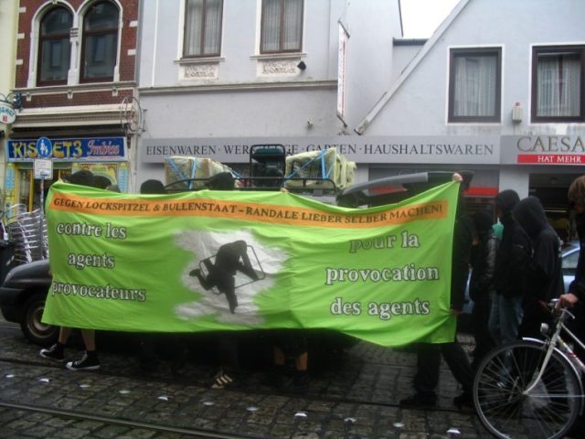 Demo gegen Repression in Bremen  am 24.6.07